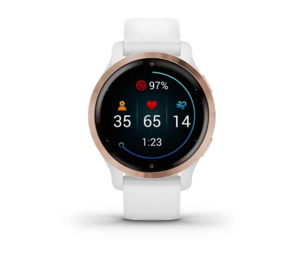 Garmin Venu 2S 40mm różowo-złoty - 649466 - zdjęcie 2